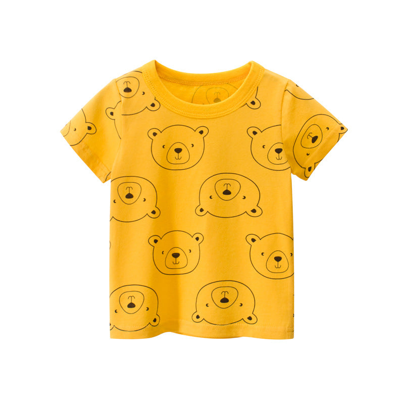 
                  
                    Children&#39;s T-Shirt Children for Boys  a Boy Girls Kids Kid&#39;s Shirts Child Baby Toddler Cotton Cartoon Tee Tops Clothing Short
                  
                