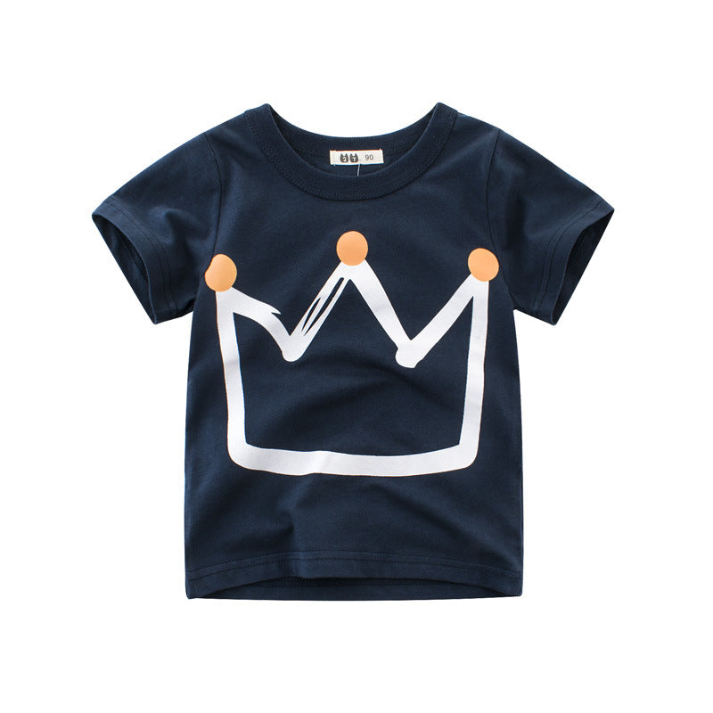 
                  
                    Baby T Shirt Cartoon Baby Kids Boys Girls Children Cotton Short Sleeves Summer Clothing Children&#39;s T-Shirt Tee Toddler Clothes
                  
                