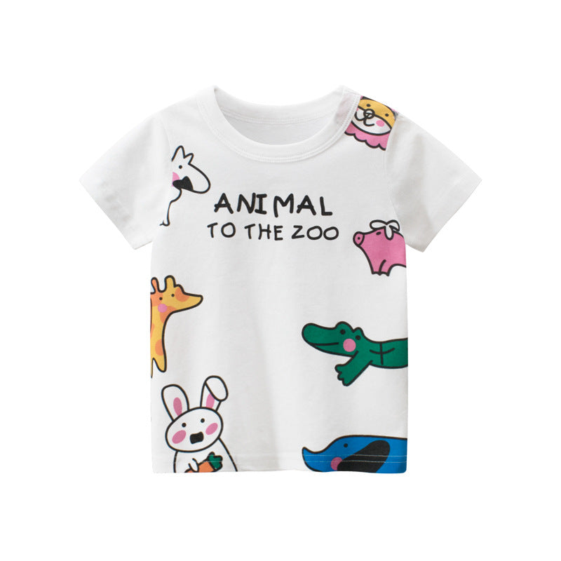 
                  
                    Children&#39;s T-Shirt Children for Boys  a Boy Girls Kids Kid&#39;s Shirts Child Baby Toddler Cotton Cartoon Tee Tops Clothing Short
                  
                