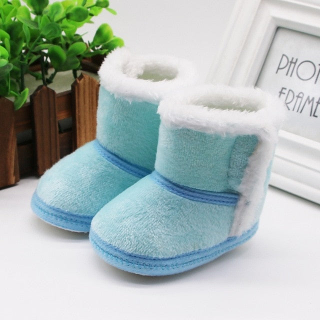Blue Eyed Baby - Winter Warm Fur Snow Boots