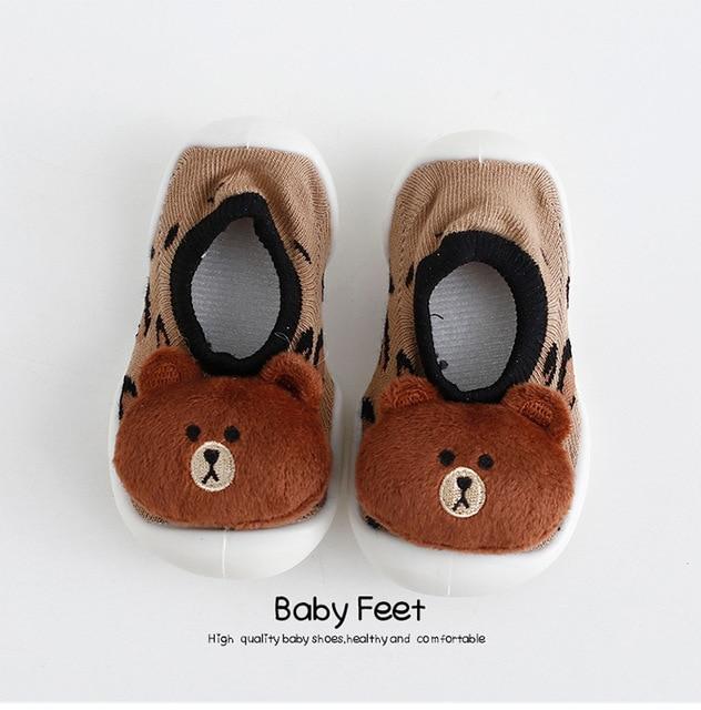 
                  
                    Teddy Bear Sock Shoes - Brown
                  
                